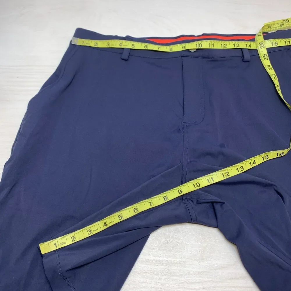 Redvanly Hanover Golf Shorts Mens Size XXL Blue Stretch Performance 9" Inseam - Picture 7 of 7